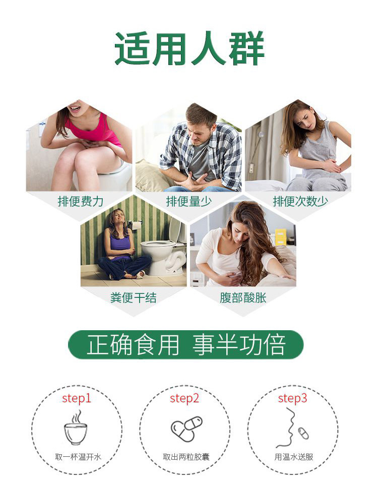 本品尤其适合 久坐办公导致肠道蠕动减慢的便秘者、产后需温和调理的女性，以及 追求安全无依赖通便方案的人群