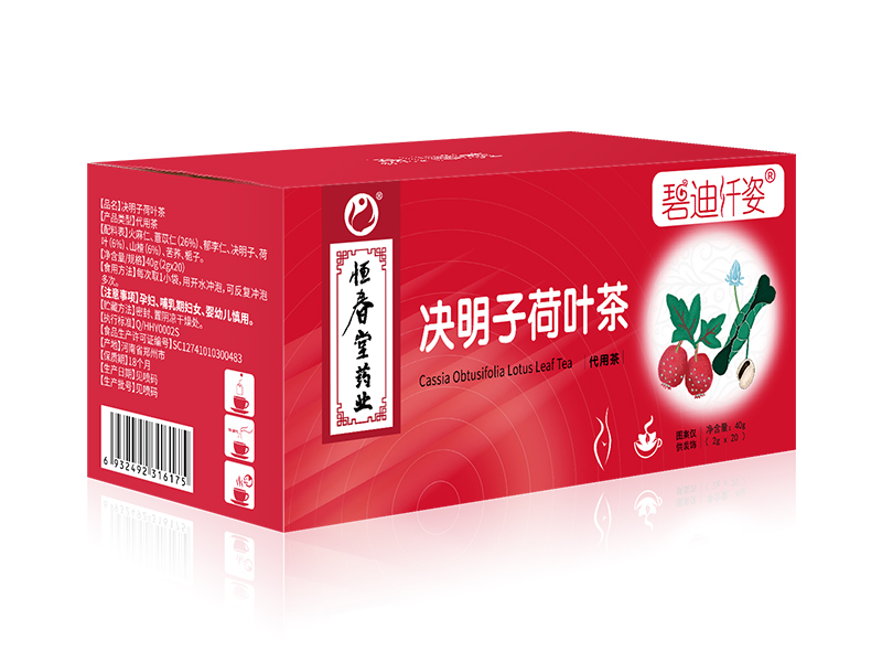 碧迪纤姿决明子荷叶茶 | 草本代用茶 | 去油腻 / 久坐调理