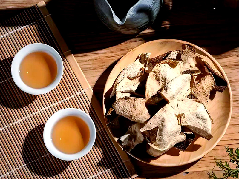 一种健脾祛湿型陈皮复合茶饮及其制备方法